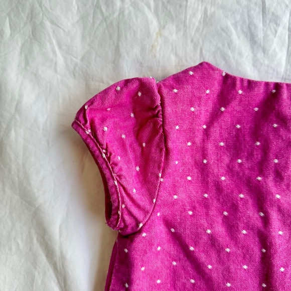 GYMBOREE kids pink with white polka dots SIZE 18-24m - Picture 6 of 7